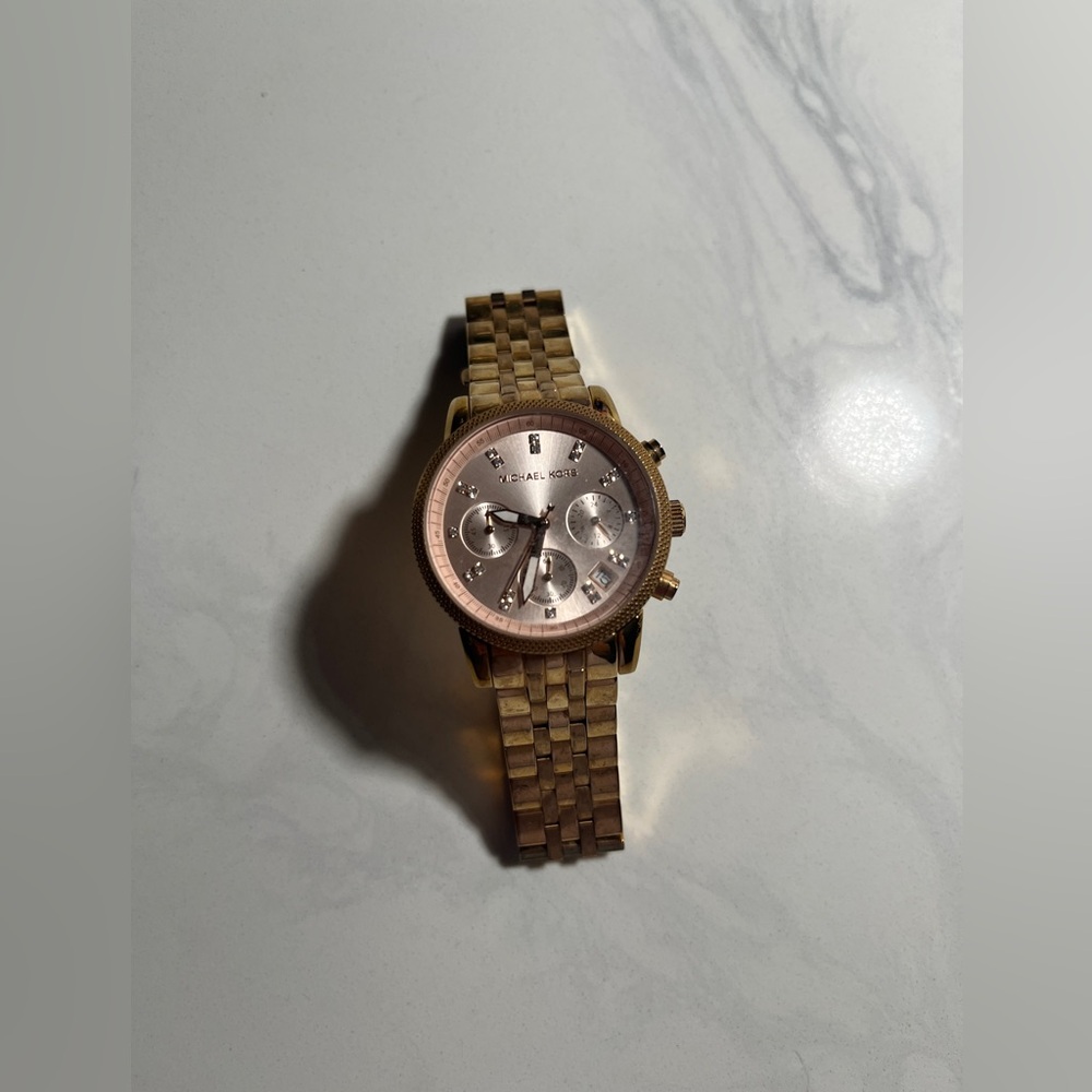Michael Kors Rose Gold Tone Watch
